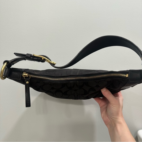 Coach Y2K Signature Canvas Hobo Shoulder Bag - Picture 5 of 16